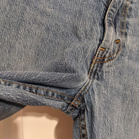 Levi's 513  jean raw hems size L30 W30 G2 - Picture 6 of 15